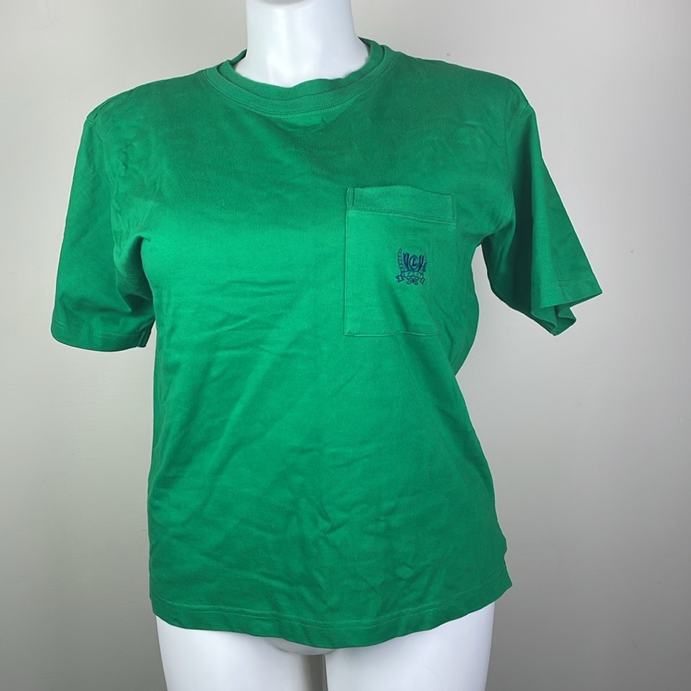 Lizsport Vintage Crewneck Pocket Tee Embroidered